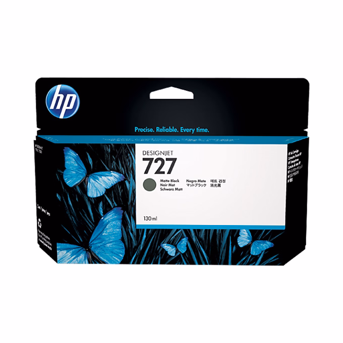 Festékpatron HP B3P24A (727) szürke 130ml