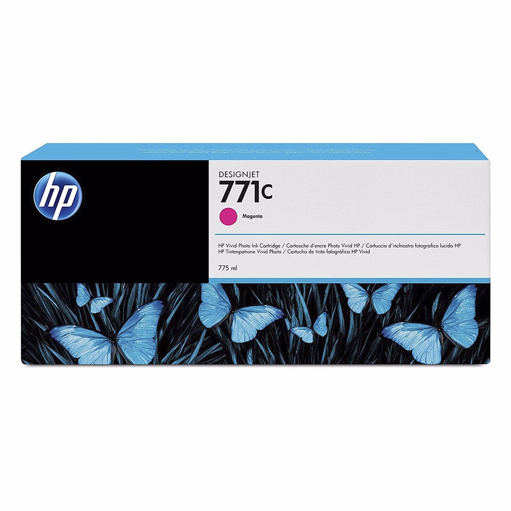 Festékpatron HP B6Y09A (771) vörös 775ml