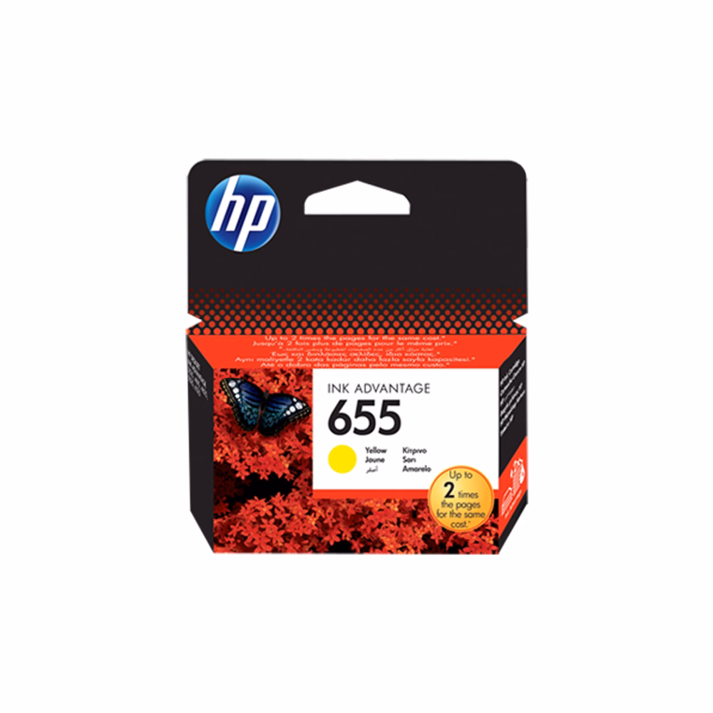 Festékpatron HP CZ112AEY (655) sárga