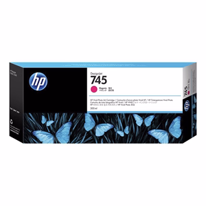 Festékpatron HP F9K01A (745) vörös 300ml