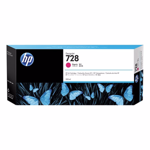 Festékpatron HP F9K16A (728) vörös 300ml