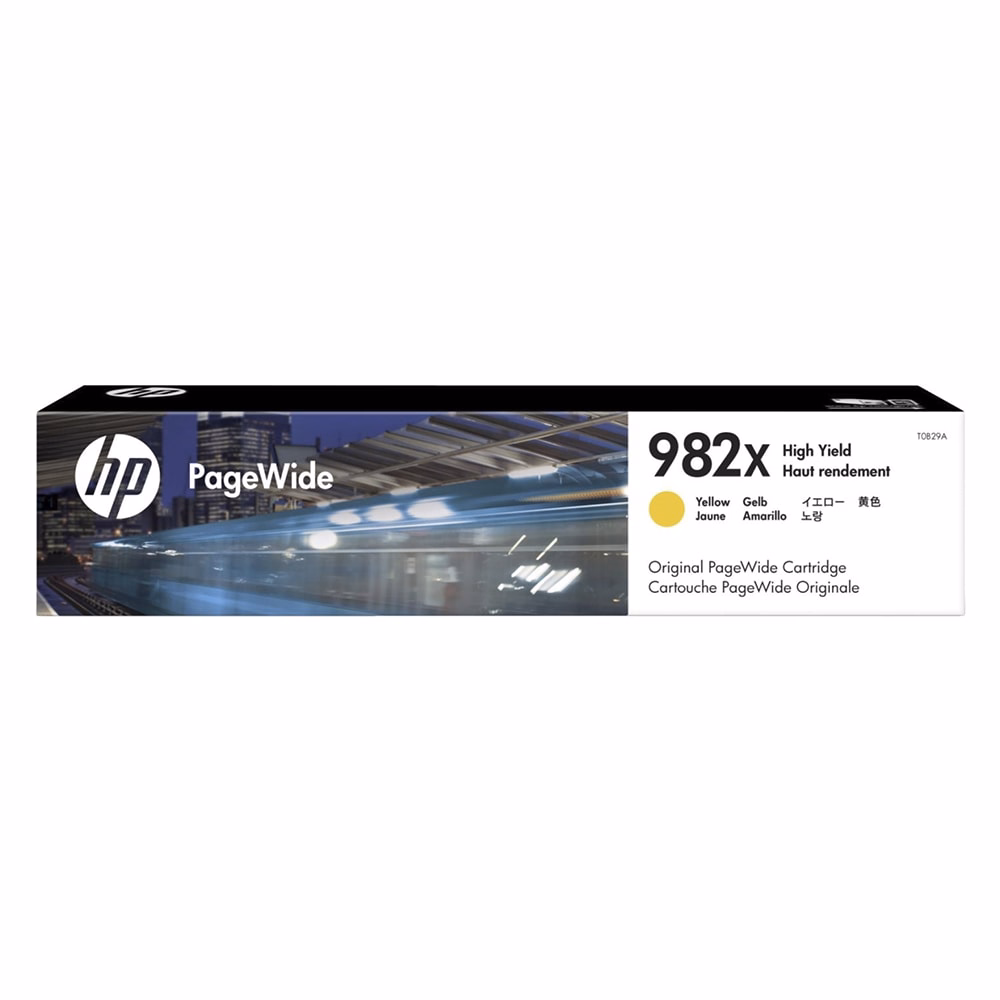 Festékpatron HP T0B29A (982X) sárga 16K