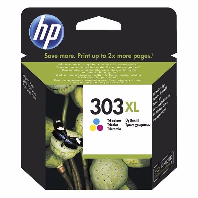 Festékpatron HP T6N03AE (303XL) színes