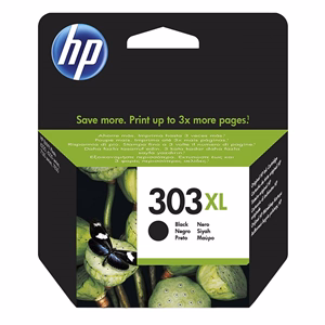 Festékpatron HP T6N04AE (303XL) fekete