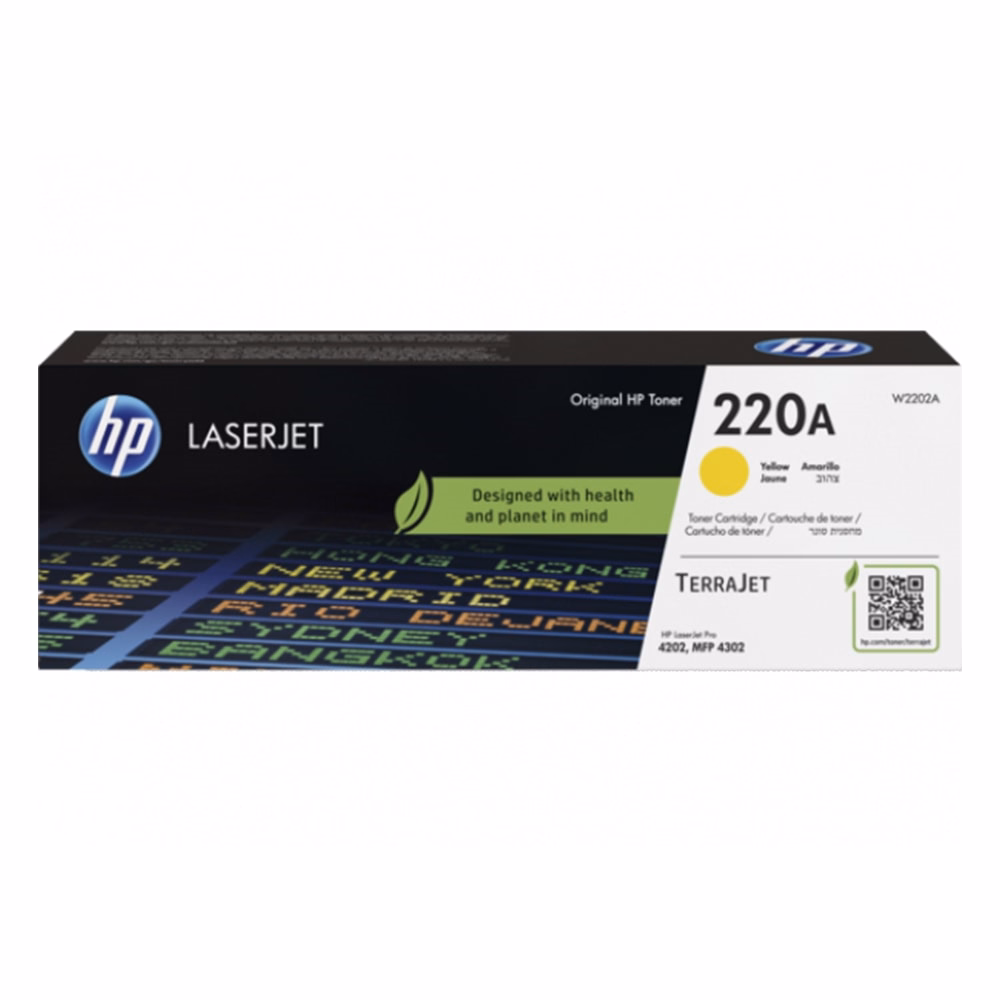 Festékpatron HP W2202A No.220A sárga