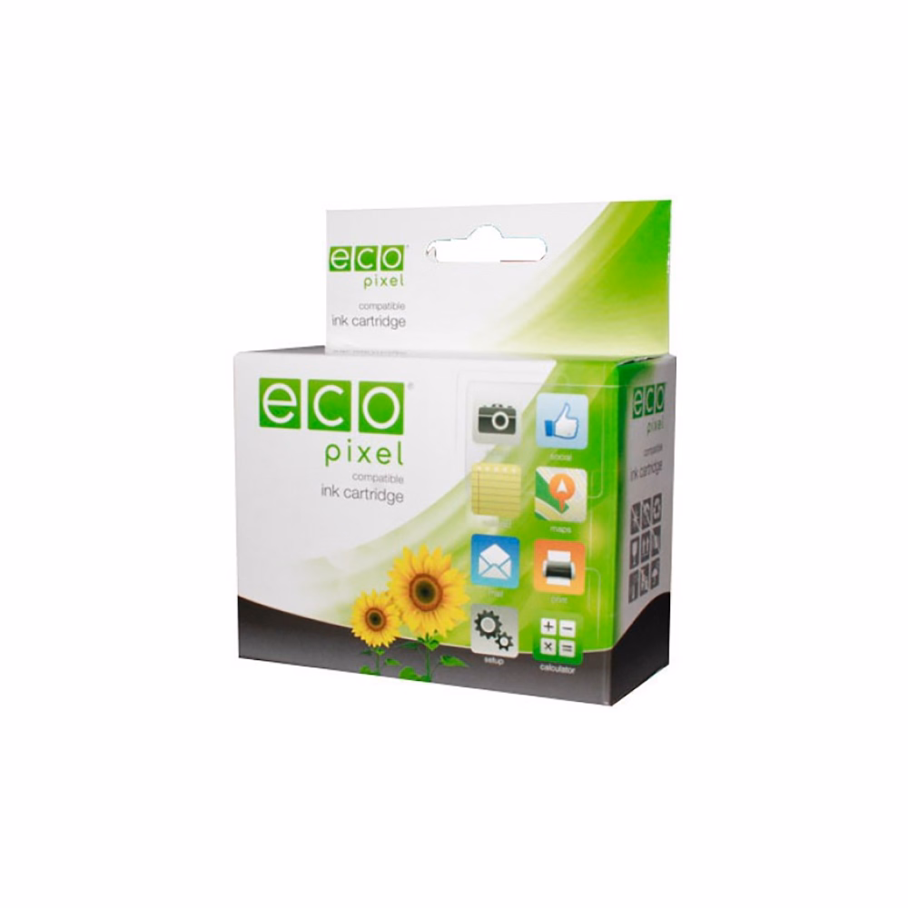 Festékpatron utángyártott ECOPIXEL C8767E No.339 (HP) fekete 35ml