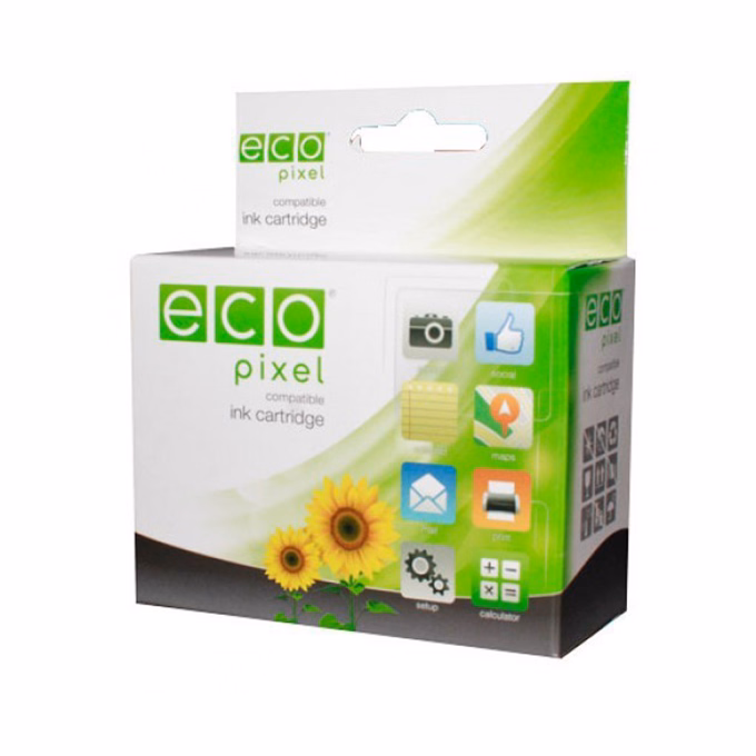 Festékpatron utángyártott ECOPIXEL CLI-581 XXL (CANON) kék 12ml
