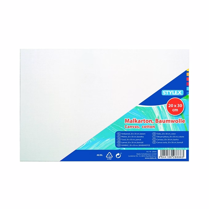 Festővászon STYLEX 20x30 cm