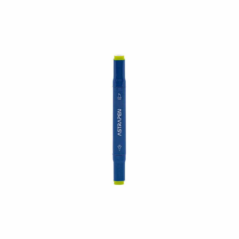 Filctoll ASTRA PEN háromszögletű kétvégű 12 darabos