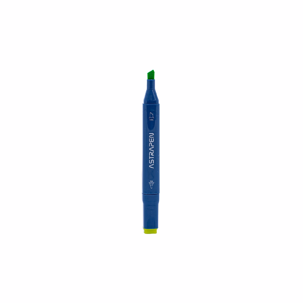 Filctoll ASTRA PEN háromszögletű kétvégű 12 darabos