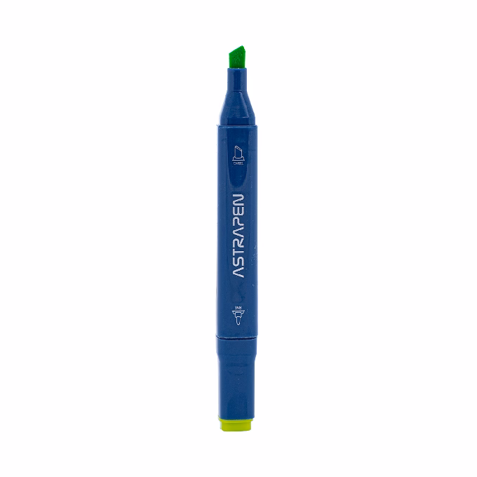 Filctoll ASTRA PEN háromszögletű kétvégű 24 darabos készlet