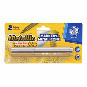 Filctoll ASTRA metál arany és ezüst 2 darabos