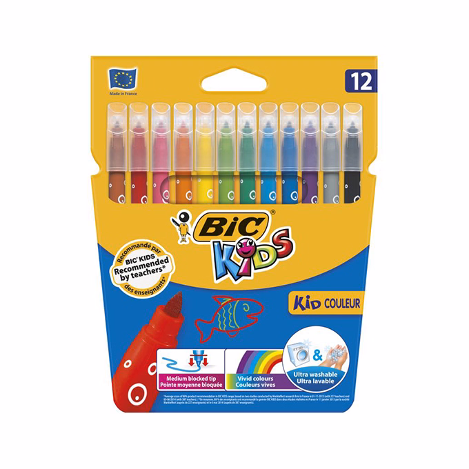 Filctoll BIC Kids 12 darabos készlet