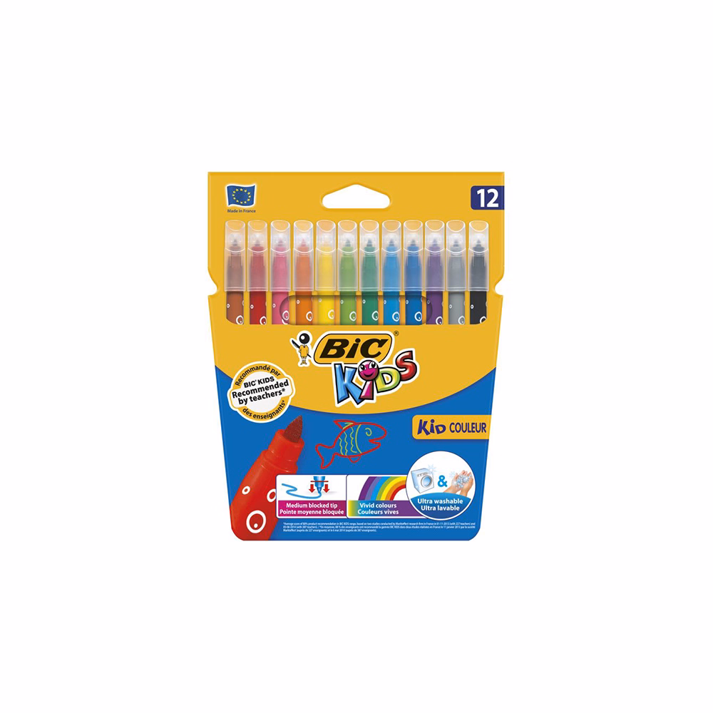 Filctoll BIC Kids 12 darabos készlet