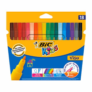 Filctoll BIC Kids Visa 880 18 darabos készlet