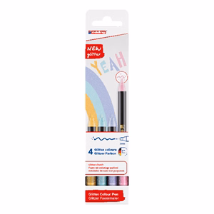 Filctoll EDDING 1200 csillámos 4 darabos