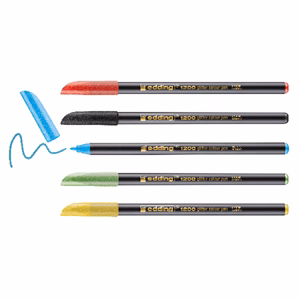 Filctoll EDDING 1200 csillámos 5 darabos