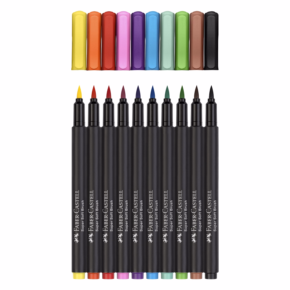 Filctoll FABER-CASTELL Black Edition 10 darabos