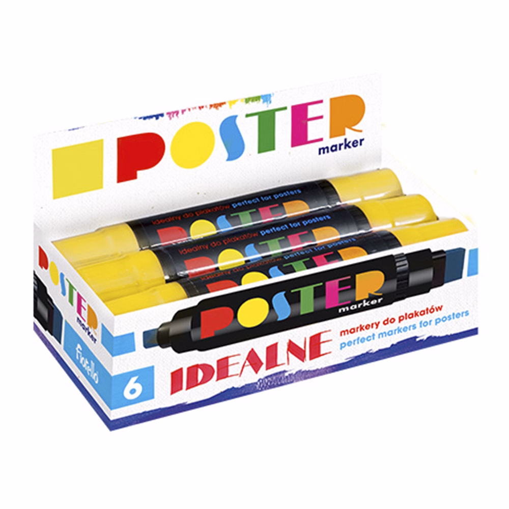 Filctoll FIORELLO GR-1712 kétvégű sárga