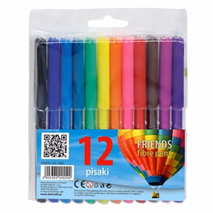 Filctoll FIORELLO színes 12 darabos készlet