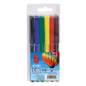 Filctoll FIORELLO színes 6 darabos