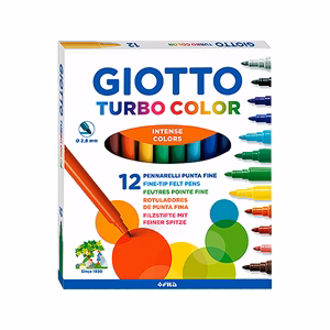 Filctoll GIOTTO Turbo Color 2,8mm 12 darabos