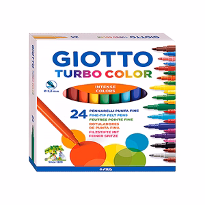 Filctoll GIOTTO Turbo Color 2,8mm 24 darabos