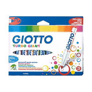 Filctoll GIOTTO Turbo Giant vastag 7,5mm akasztható 12 darabos