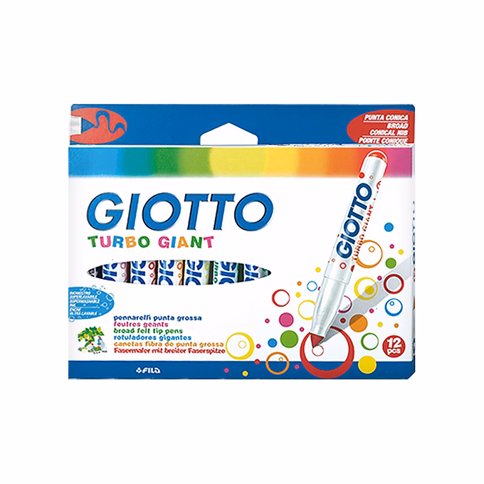Filctoll GIOTTO Turbo Giant vastag 7,5mm akasztható 12 darabos