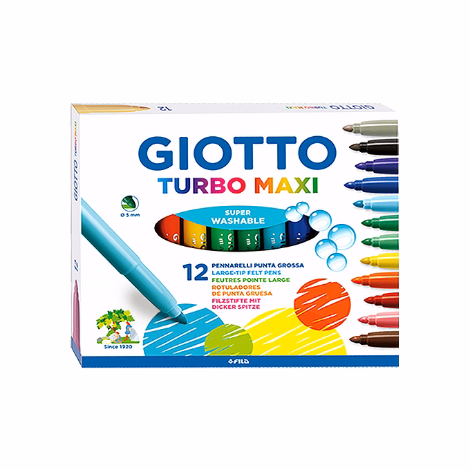 Filctoll GIOTTO Turbo Maxi vastag 12 darabos