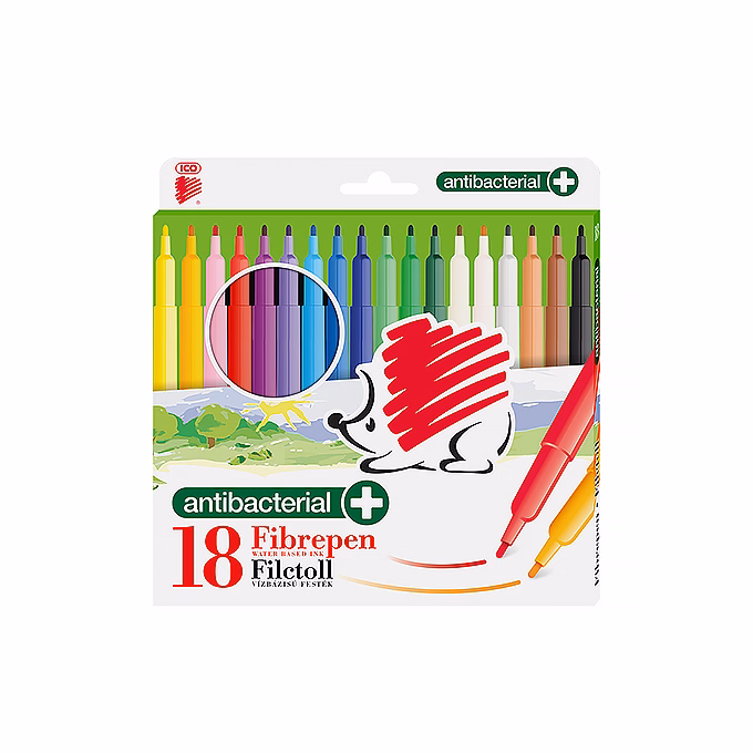 Filctoll ICO Süni 300 antibakteriális 18 darabos készlet