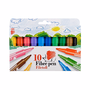 Filctoll ICO Süni Jumbo Fibre Pen 10 darabos