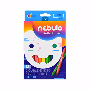 Filctoll NEBULO kétvégű 12 darabos