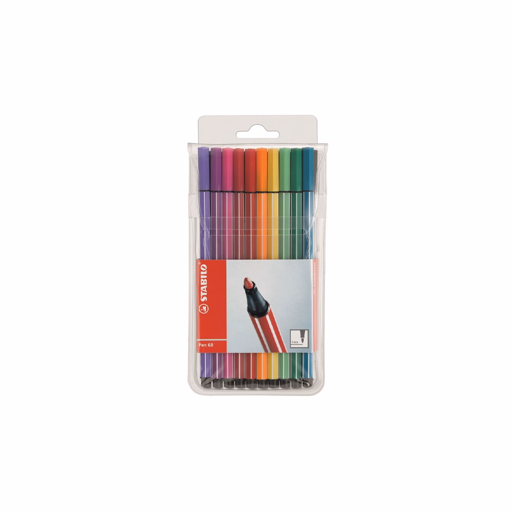 Filctoll STABILO Pen 68 20 darabos