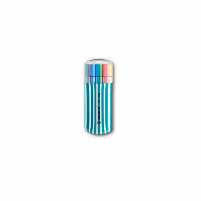 Filctoll STABILO Pen 68 20 darabos Zebrui Türkíz