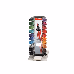 Filctoll STABILO Pen 68 Akril 240 darabos display