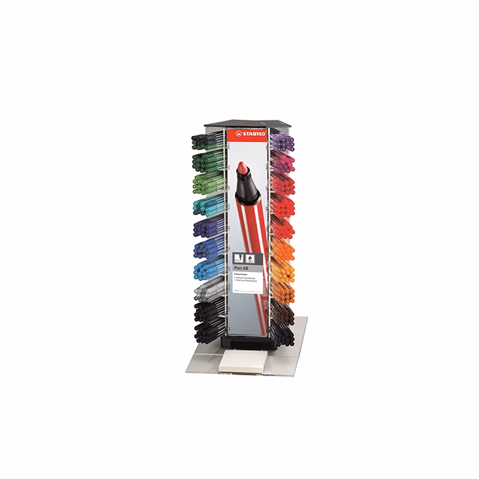 Filctoll STABILO Pen 68 Akril 240 darabos display