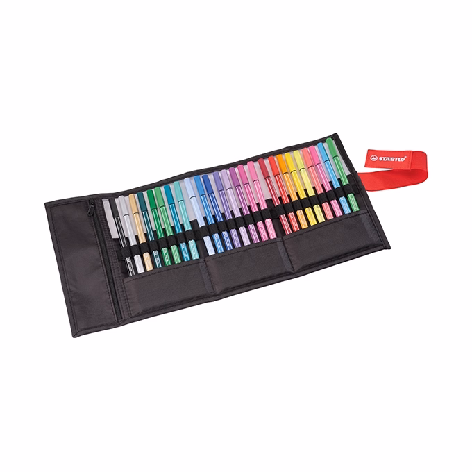 Filctoll STABILO Pen 68 Arty feltekerhető 25 darabos