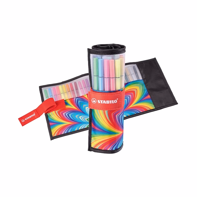 Filctoll STABILO Pen 68 Arty feltekerhető 25 darabos