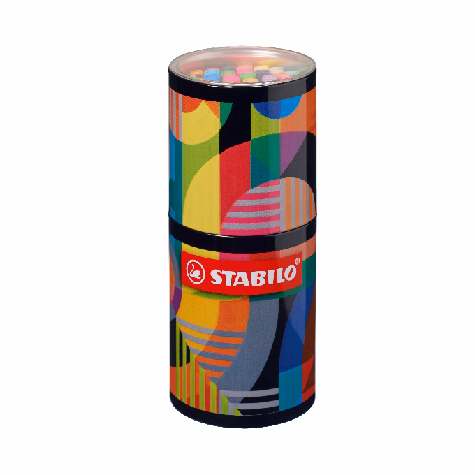 Filctoll STABILO Pen 68 Arty henger alakú 45 darabos