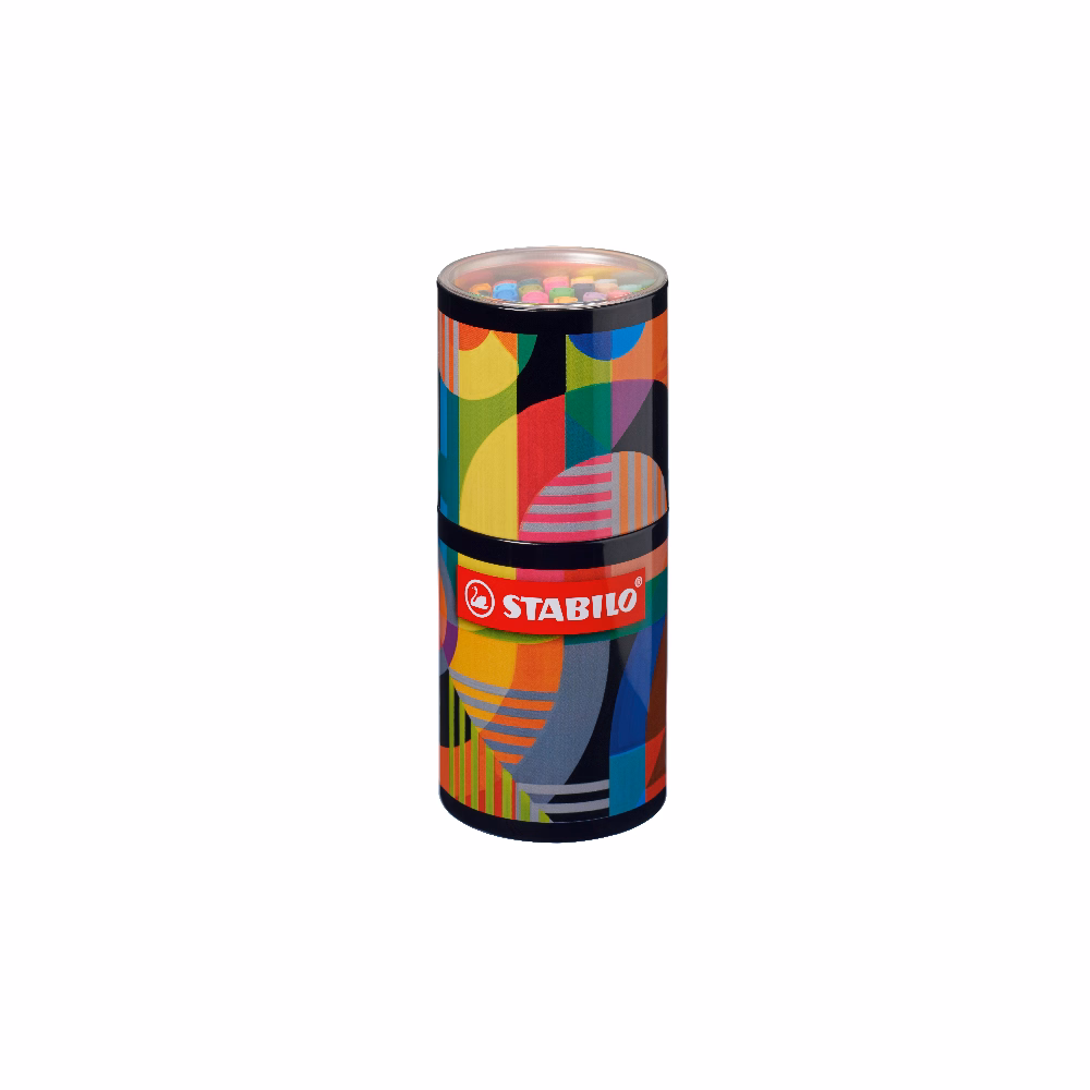 Filctoll STABILO Pen 68 Arty henger alakú 45 darabos