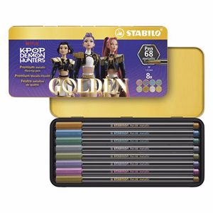 Filctoll STABILO Pen 68 K-pop Huntrix 8 darabos