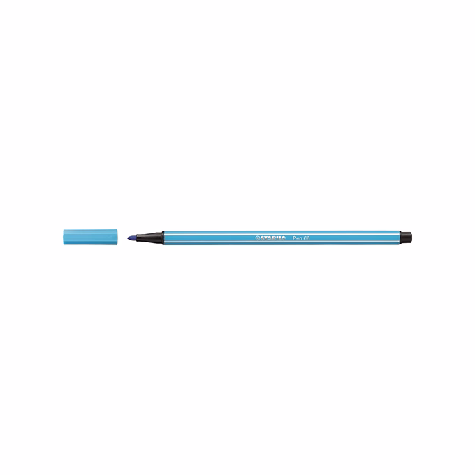 Filctoll STABILO Pen 68 azúrkék