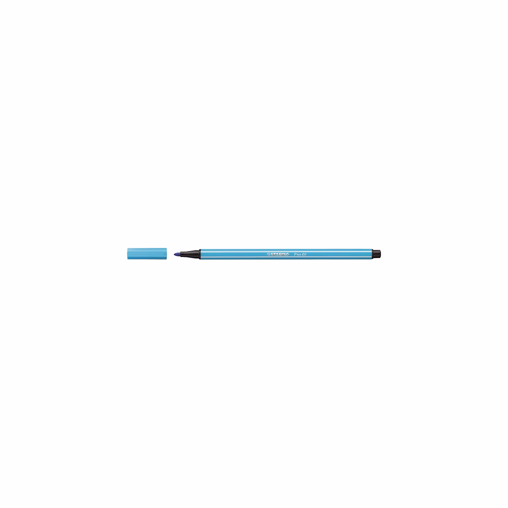 Filctoll STABILO Pen 68 azúrkék