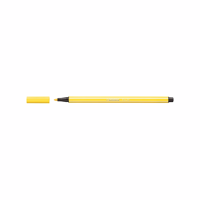 Filctoll STABILO Pen 68 citromsárga