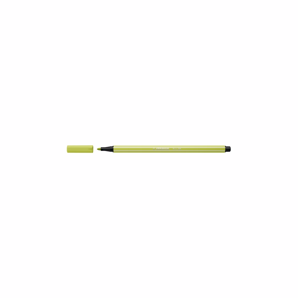 Filctoll STABILO Pen 68 lime zöld