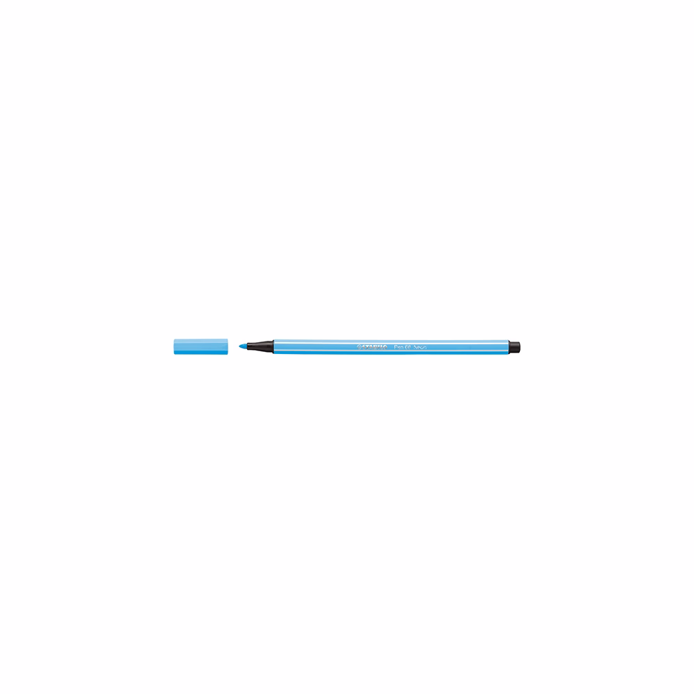 Filctoll STABILO Pen 68 neon kék