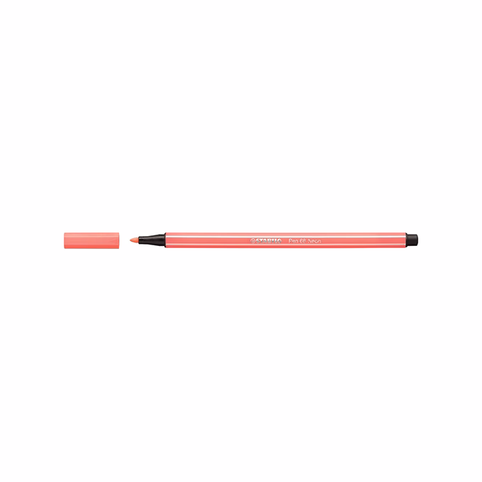 Filctoll STABILO Pen 68 neon piros