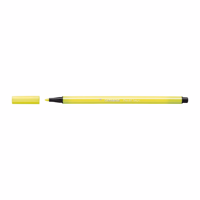 Filctoll STABILO Pen 68 neon sárga