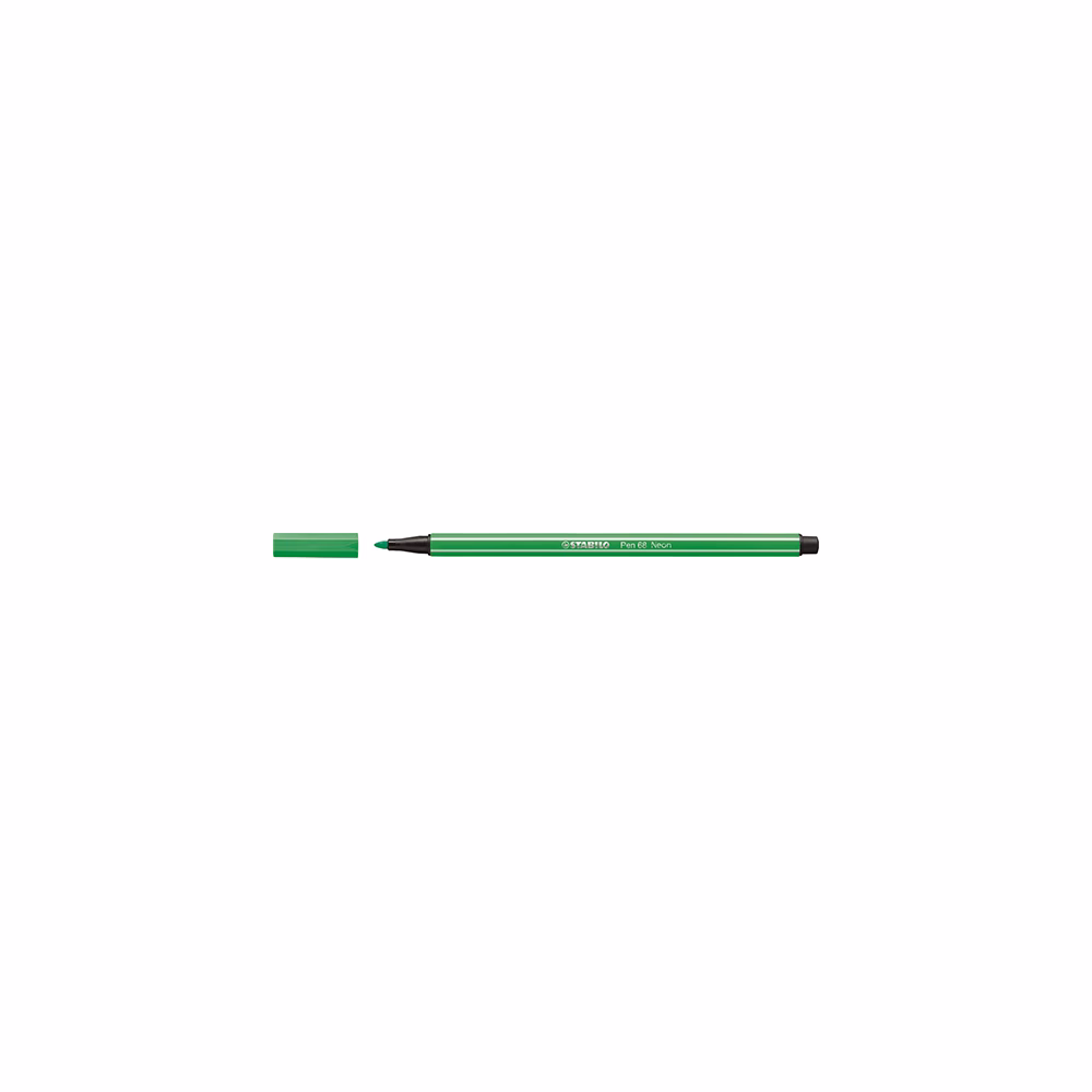 Filctoll STABILO Pen 68 neon zöld